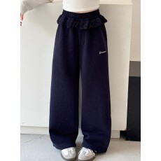 批发女童加绒裤子百搭新款洋气儿童保暖裤巨好看卫裤女大童秋冬运动裤