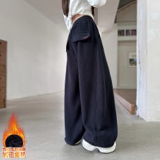 批发<b class='q'>女童</b><b class='q'>加</b>绒裤子百搭新款洋气儿童保暖裤巨好看卫裤女大童秋冬<b class='q'>运动裤</b>