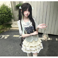 批发少女感纯白色蛋糕<b class='q'>芭蕾舞</b>南瓜软妹百搭韩版蓬蓬短<b class='q'>裙</b>花苞半身防走光