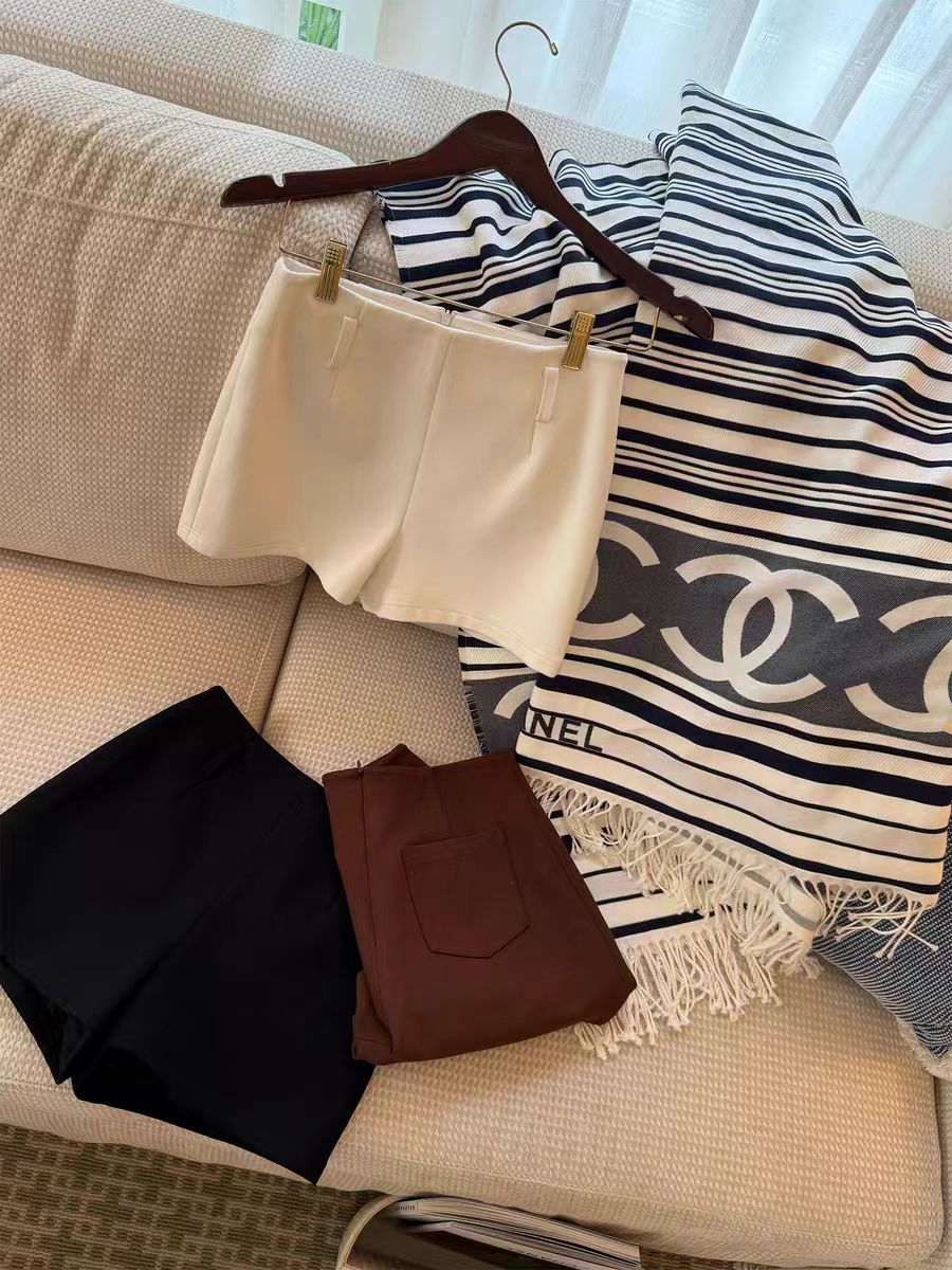 안녕하세요. 팬 팬 숨기기 고기 바지 신축성 아메리칸 반바지 아니요 카드 가랑이 노출되지 않음 엉덩이 ~ 중 하이웨이스트 몸 반바지