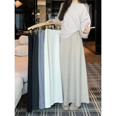 批发实拍实价~加厚羊毛无痕腰头A字裙<b class='q'>拖地</b>半身裙