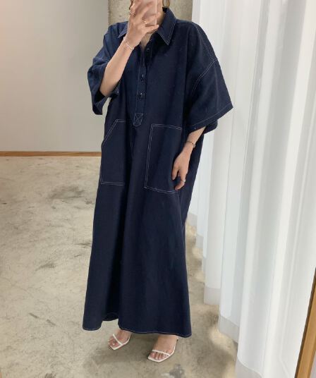 여름 새로운 한국 스타일 패션 캐주얼 루즈핏 여성 드레스
