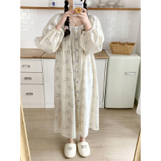 批发实拍实价 春季新款睡衣女韩版宽松长袖休闲家居服