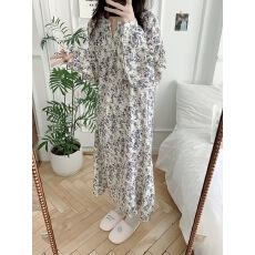 批发实拍实价 2026春季慵懒风<b class='q'>纯棉</b>纱布加大宽松舒适家居服<b class='q'>睡衣</b>套装