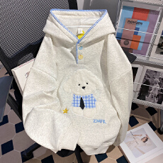 批发<b class='q'>实拍</b><b class='q'>大码</b><b class='q'>女装</b>200斤卫衣女秋季薄款新款潮刺绣花连帽宽松韩版上衣