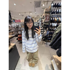 批发官图特价230克双纱<b class='q'>条纹</b><b class='q'>长袖</b><b class='q'>t</b><b class='q'>恤</b>女装春秋薄款潮新款正肩POLO领上衣