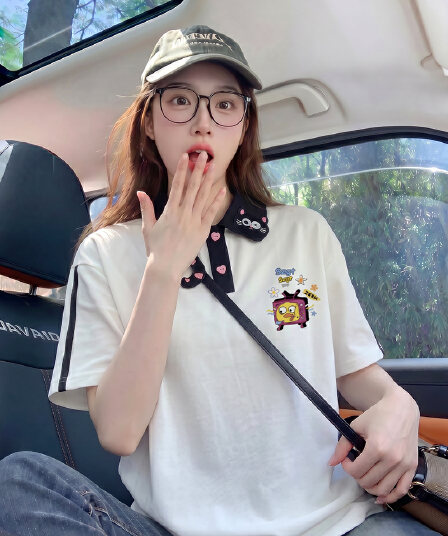 구슬 그라운드 면 반팔 티셔츠 여성 의류 여름 새로운 3 차원 장식 루즈핏 자수 POLO 칼라 맨위