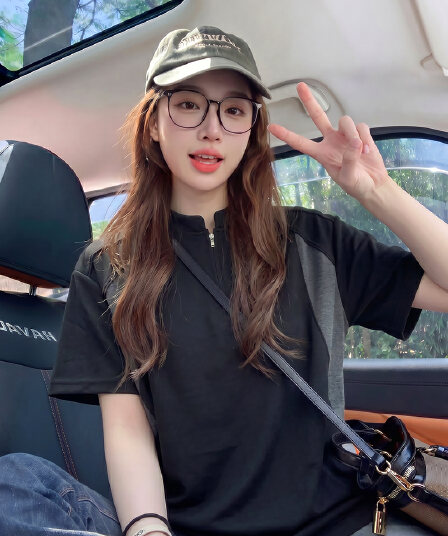 220 그램 남자 바 면 반팔 티셔츠 여성 의류 여름 새로운 루즈핏 삽입 색상 지퍼 스탠드 칼라 한국 스타일 맨위