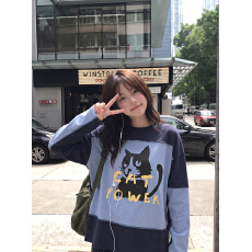 批发官图特价纯棉<b class='q'>大码</b>女装200斤长袖t恤打底衫春秋薄款潮新款圆领上衣