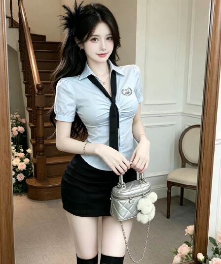 섹시함 품격 경력 ol 유니폼 타이트 스커트 치마 세트 여자 축구 치료 spa 건강 마사지 발 욕조 기술자 작업복
