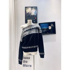 批发woppei 12/20 20:00 拉夫紫标滑雪系列雪花<b class='q'>毛衣</b>（全<b class='q'>手工</b>钩花）