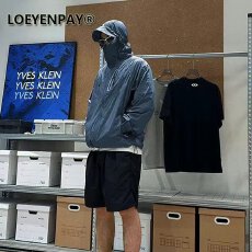 批发防晒衣男夹克透气速干防紫外线反光健身户外旅游跑步外套男