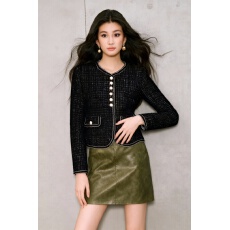 批发韩国2026春秋季新小香风外套<b class='q'>女</b>短款气质粗花呢名媛上衣<b class='q'>西服</b>