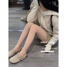 批发光腿神器女 秋冬自然高腰收腹肉色水光袜 光腿裸感加绒打底美体裤