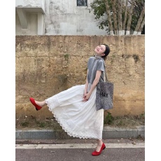 批发夏装套装2026时尚夏季薄款新品短袖上衣半身裙减龄显瘦两件套女