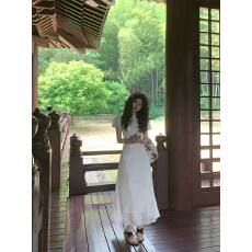 批发实拍实价#新中式连衣裙女<b class='q'>夏季</b>新款超重工精致刺绣国风改良<b class='q'>旗袍</b>