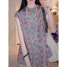 批发新中式国风上衣时尚休闲百搭宽松显瘦夏季<b class='q'>清凉</b>中式好物