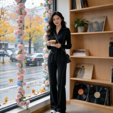 批发早春爆款休闲运动<b class='q'>套装</b><b class='q'>女</b>新款高级感洋气减龄开衫<b class='q'>卫衣</b>阔腿裤穿<b class='q'>搭</b>潮