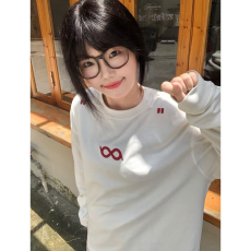 原版刺绣100%纯棉#情侣同款长袖T恤