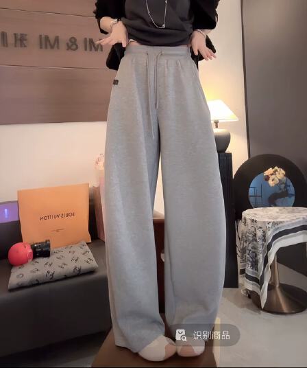 가을 넓은 다리 다용도 패션 루즈핏 느긋한 바람 캐주얼 바지