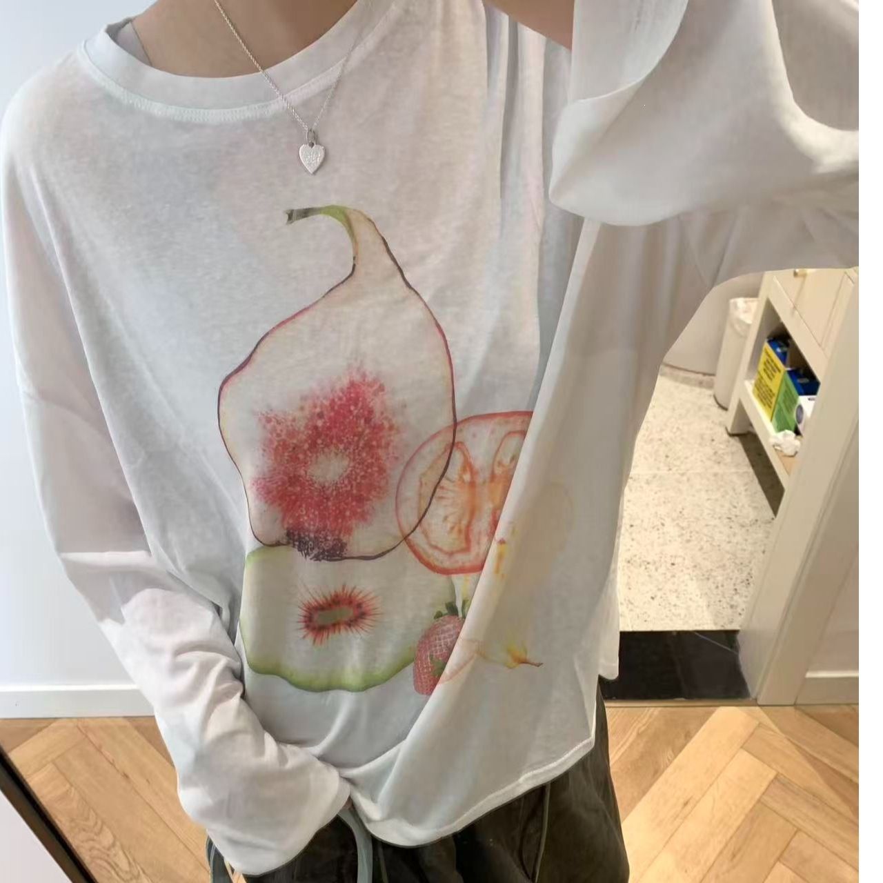 65 면 눈꽃 면 루즈핏 새로운 여름 캐주얼 루즈핏 스타일 자외선 차단 기본 셔츠 블라우스 통기성 여성 셔츠