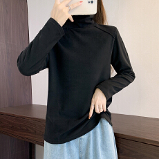 批发2025实拍冬装<b class='q'>新款</b>显瘦大码女装加厚保暖双面绒磨毛发热德绒<b class='q'>打底衫</b>