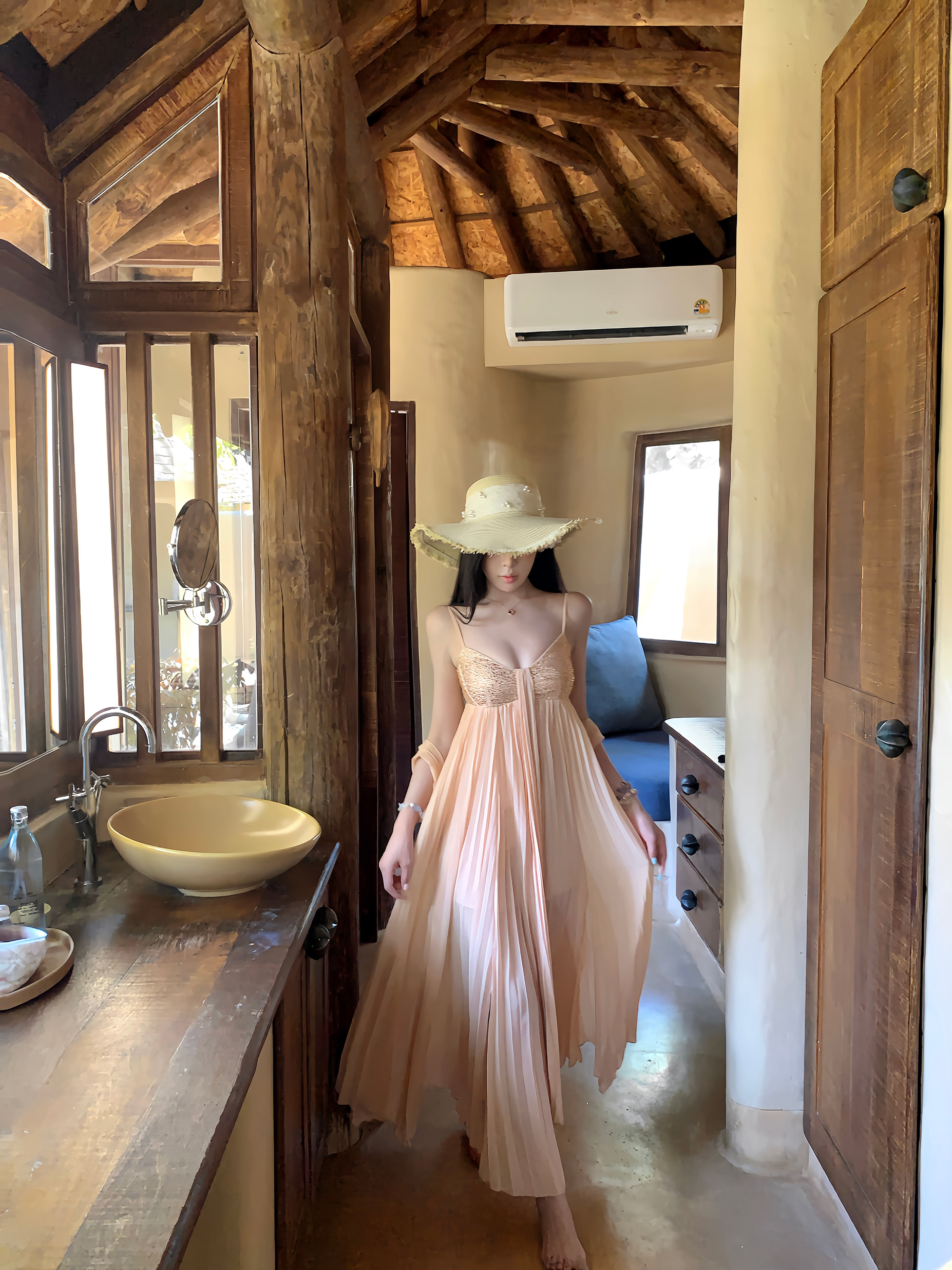 백조 er 배꽃 落雨 품격 공주 롱 코트 작은 대중 달콤함 드레스 e25q10589