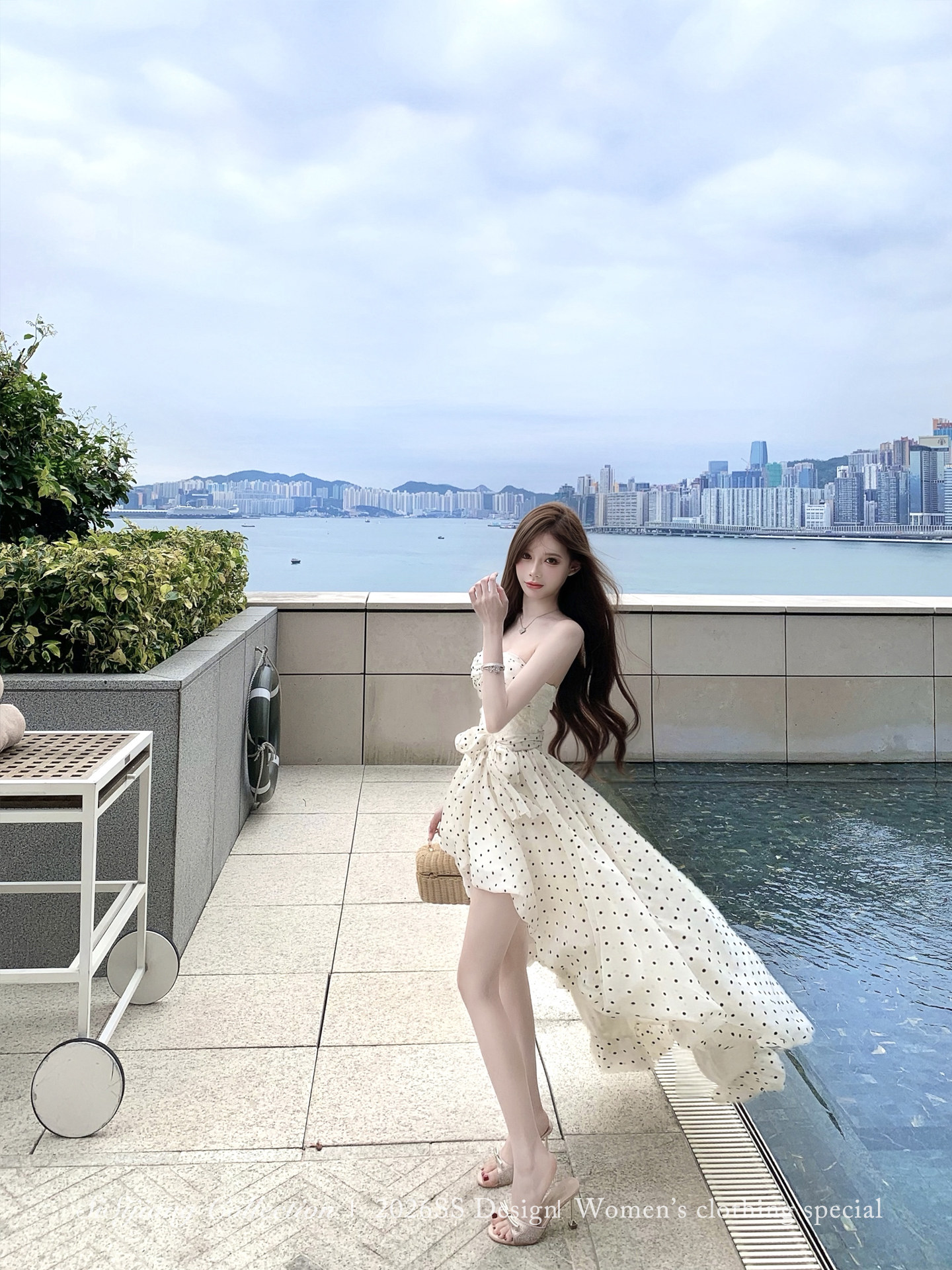 sisi jiang5 13 20 00 9.5 접기 서있는 마이너스 15 도트 무늬 오래된 꿈