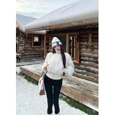 批发实价实拍 仿水貂毛环保皮草外套女小众高领拉链<b class='q'>短款</b>上衣