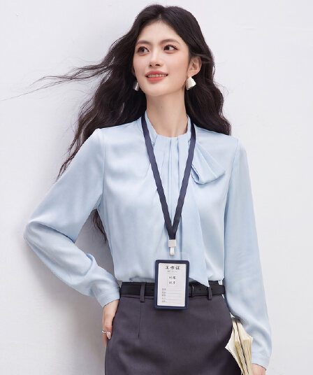 있음 선적 실사 2026 가을 새로운 한국 스타일 다용도 긴팔 캐주얼 셔츠 여성 셔츠