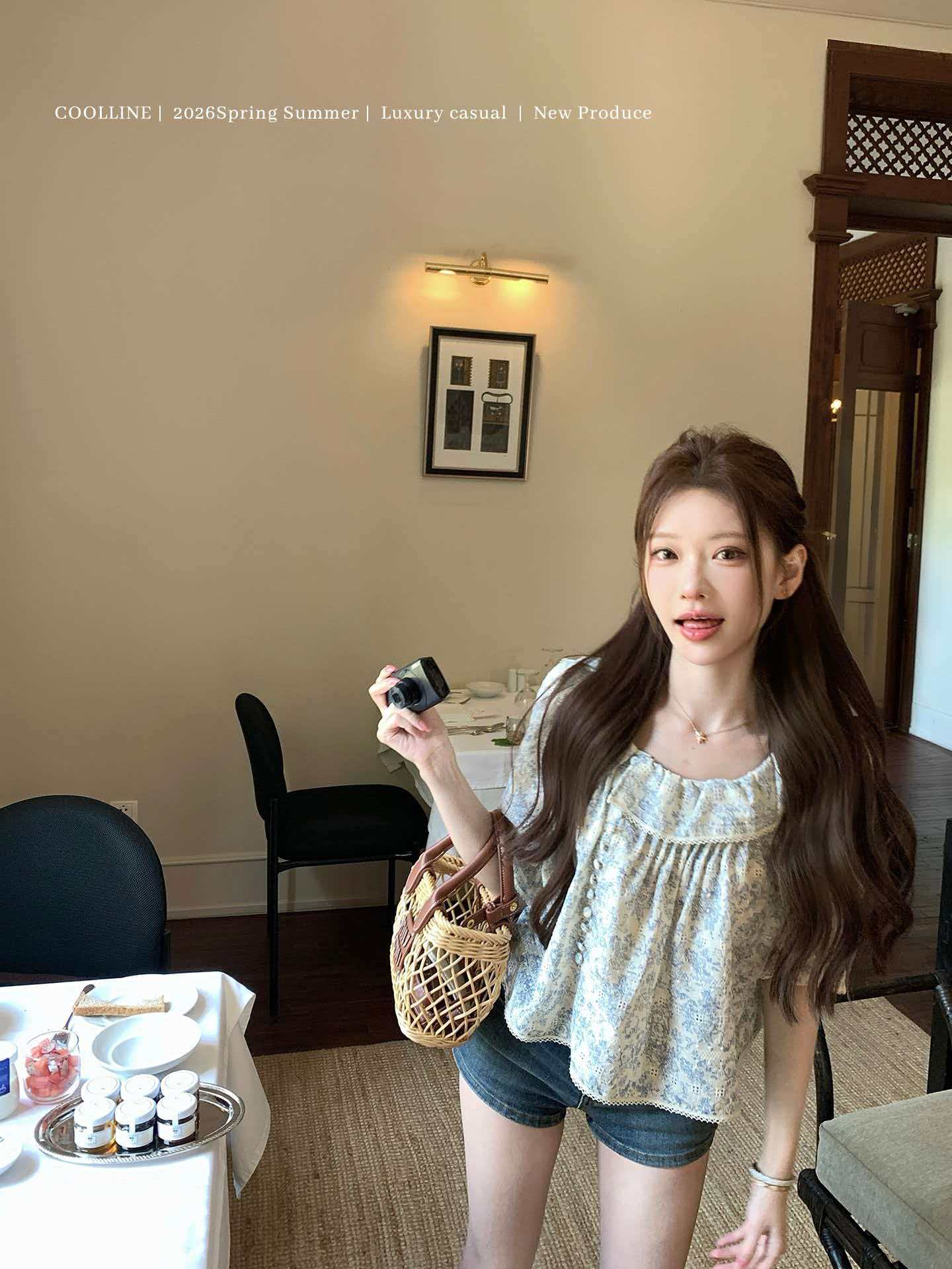 coolline 숲 희 블루 아이리스 아름다운 자수 무거운 작업 레이스 레이스 맨위 미니 스커트 투피스 세트