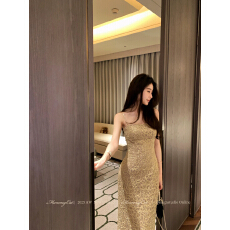 批发MummyCat下蛋喵【瑰丽茗芳】新品金丝立体<b class='q'>绣花</b>吊带抹胸礼服<b class='q'>连衣裙</b>