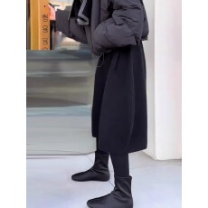 批发黑色七分花苞<b class='q'>裤</b>女冬季流行新款高腰<b class='q'>宽松</b>显瘦阔腿<b class='q'>裤</b><b class='q'>气质</b>好看休闲<b class='q'>裤</b>