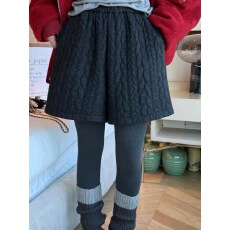 批发复古麻花纹羊毛呢阔腿短裤女欧洲站2025冬<b class='q'>装</b>新款欧货女<b class='q'>装</b><b class='q'>休闲裤</b>潮