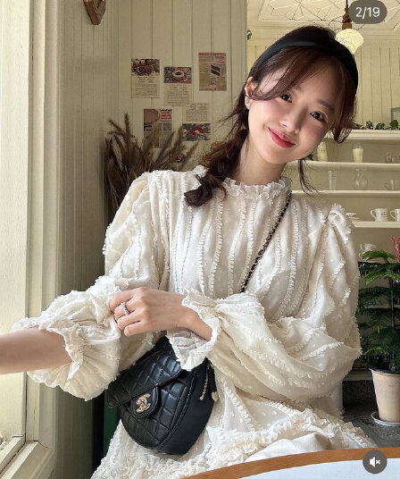 지금 이른 봄 레트로 자카드 루즈핏 연령 감소 셔츠