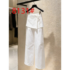 批发欧货2026新款时尚百搭显瘦阔腿裤宽松bf慵懒风白色屁帘休闲裤女春