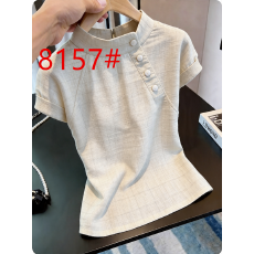批发独特漂亮超好看上衣女2026年夏季新款法式设计感小众时尚气质女装