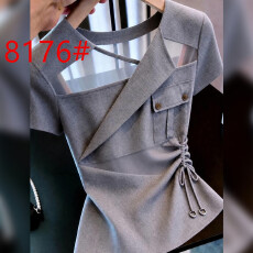 批发独特漂亮超好看上衣女2026年夏季新款高端设计感小众时尚气质女装
