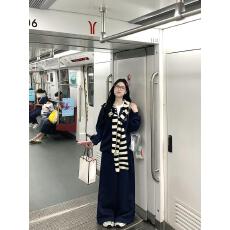 批发高级感显瘦运动<b class='q'>套装</b>女春秋季宽松<b class='q'>韩版</b>学生卫衣长裤<b class='q'>休闲</b>两件套时尚