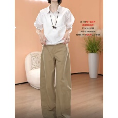 批发KUKU2026春季新款云柔棉抗皱不起球百搭休闲显瘦弯刀裤8023