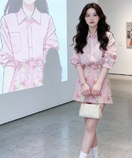 느긋한 바람 핑크색 주간 실크 쉬폰 자외선 차단 셔츠 여성 코트 봄 여름 외부 가져 가라. Tulle 블라우스 얼음 실크 오픈 가디건 셔츠