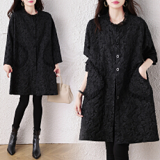 批发实拍2025秋装新款时尚气质<b class='q'>大码</b>女装洋气 显瘦外套<b class='q'>胖妹妹</b>百搭上衣