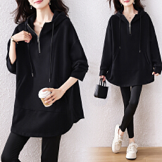 批发实拍2025秋装新款时尚气质显瘦<b class='q'>大码</b>女装百搭卫衣洋气<b class='q'>胖妹妹</b>上衣