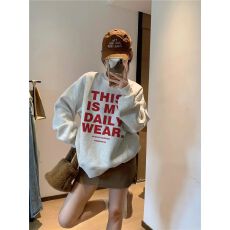 批发官图 仿棉华棉复合-薄款310g加绒400g 圆领<b class='q'>卫衣</b>女秋冬
