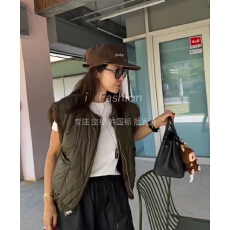 批发有货 韩国东大门女装两面穿棉<b class='q'>服</b>马甲水貂皮草马甲外套帽子可拆卸