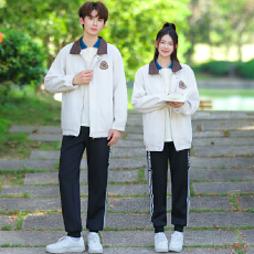 批发2025春秋新款实拍初高中生运动会演出表演校服休闲学生班服套装
