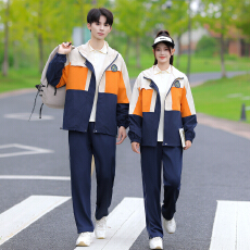批发2025年秋季新款初高中生校服套装学生<b class='q'>休闲</b>运动会表演班服