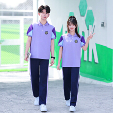批发2026夏季男女新款班服初高中生运动套装学生休闲运动会表演校服