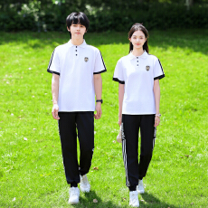 批发2026新款初高中生夏季初高中生休闲运动会班服套装学生男女校服