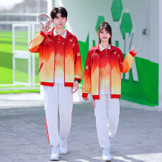 批发2026<b class='q'>秋</b>季新款实拍初高中生中国运动会表演校服学生开幕式班服套装